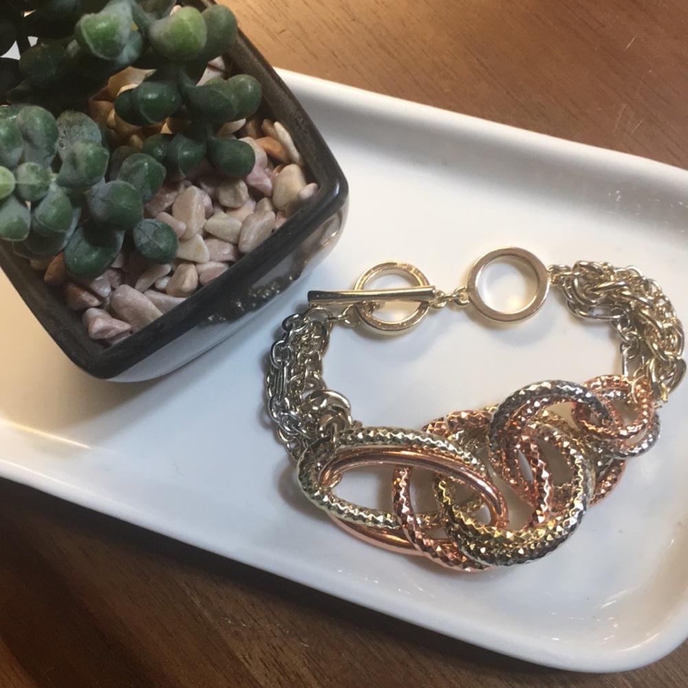 Try colored bracelet. NWOT